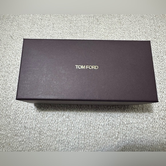 Tom Ford B8 Uomo Aviator Sunglasses – Gold Frame Black Lenses Brand New